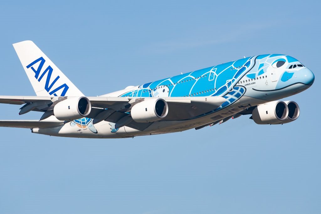 ANA nhận máy bay khổng lồ A380 – Spirit Vietnam Airlines