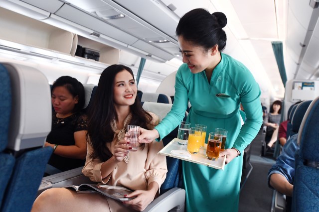Chỉ thêm từ 500.000 đồng, khách phổ thông được hưởng dịch vụ hạng thương gia