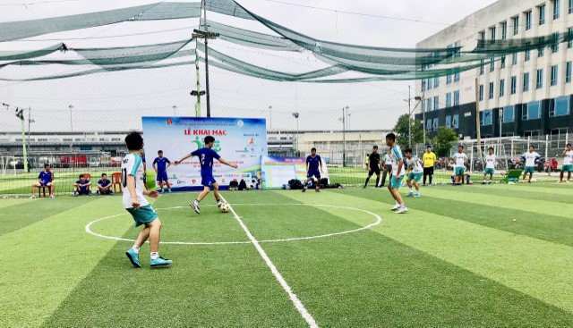 Giải bóng đá Thanh niên – VRG Cup 2019: VAECO HCM thể hiện sức mạnh