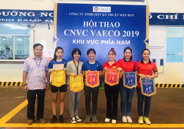 Tưng bừng Hội thao CNVC VAECO 2019 khu vực phía Nam