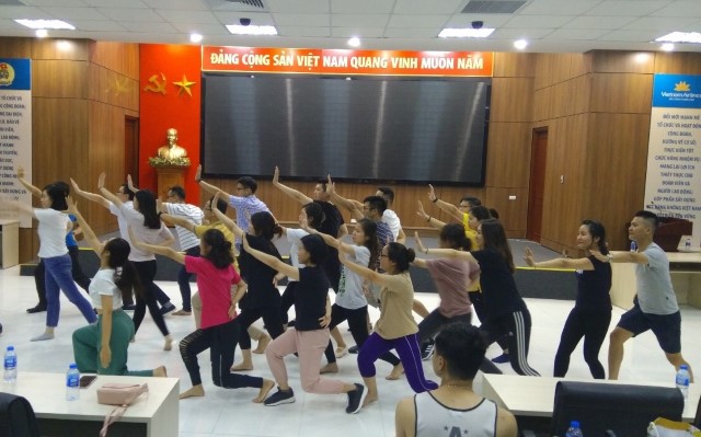 [Vietnam Airlines Spirit] Khối cơ quan TCT: Luyện tập hăng say, chờ ngày Hội diễn