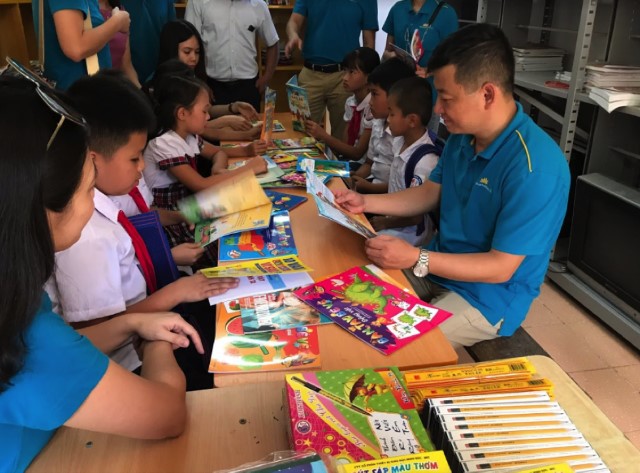 Chắp cánh ước mơ tại trường Tiểu học Thượng Nga