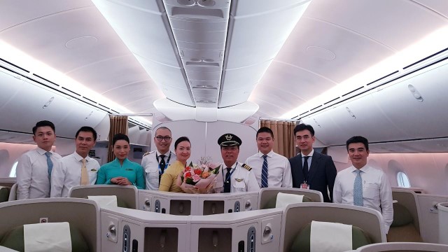 [TTXVN] Vietnam Airlines khai thác Boeing Dreamliner tuyến TPHồ Chí Minh-Seoul