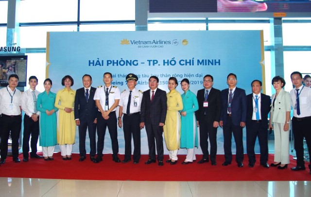 VNA đưa vào khai thác 2 siêu máy bay tuyến Hải Phòng – TP.Hồ Chí Minh