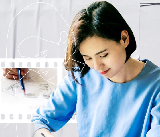 Đặng Thị Ngọc Huyền: Cô nhân viên thủ tục mê vẽ