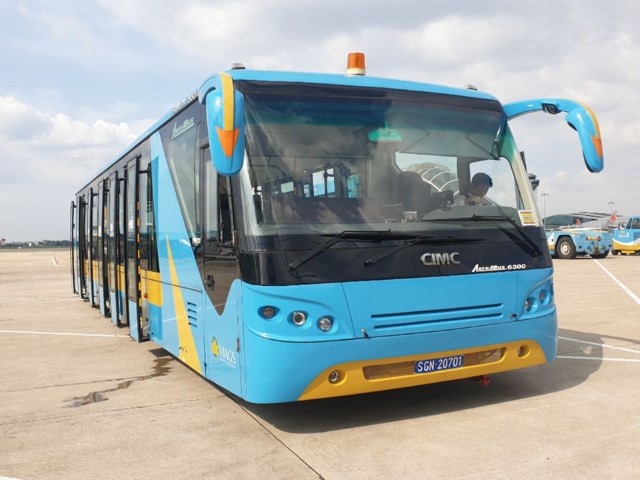 VIAGS TSN triển khai dịch vụ trung chuyển khách tại khu vực cách ly