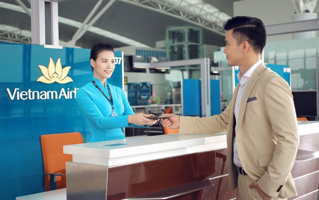 Vietnam Airlines triển khai dịch vụ kiosk check-in tại sân bay Nagoya
