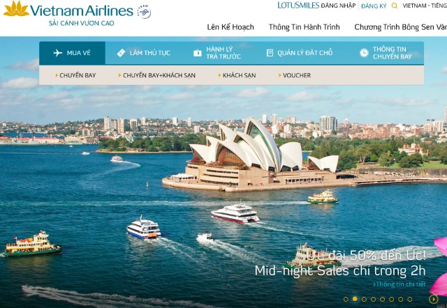 [Infographic] Đổi vé tự động dễ dàng – truy cập ngay website Vietnam Airlines