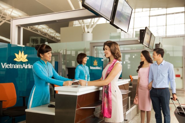 VNA mở quầy thủ tục, cửa lên máy bay riêng cho khách bay giữa Hà Nội và TP Hồ Chí Minh