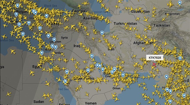 [Vnexpress] Hàng không châu Á tránh bay qua Iran