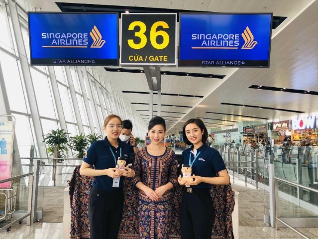 VIAGS Nội Bài chào đón hãng hàng không Singapore Airlines