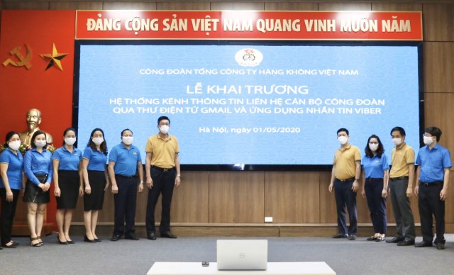 Công đoàn TCT khai trương hệ thống thông tin liên hệ cán bộ công đoàn