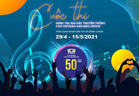 Gieo giai điệu tự hào với cuộc thi “Vietnam Airlines ca”