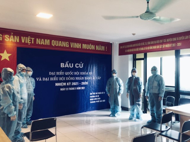 Khu cách ly tập trung phía Bắc của VNA sẵn sàng cho ngày bầu cử