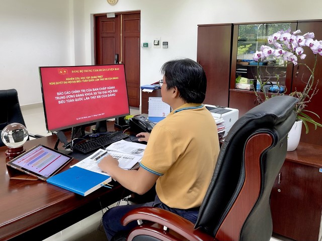 TTHL tổ chức học tập, quán triệt, triển khai Nghị quyết Đại hội XIII của Đảng