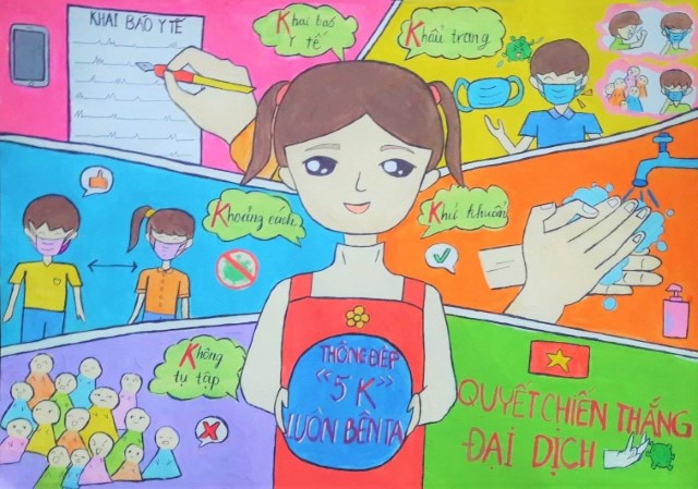 [Em vẽ tranh] “5K” luôn bên ta