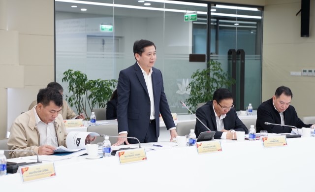 Ban Thường vụ Đảng ủy Khối DNTW làm việc với Đảng ủy TCT