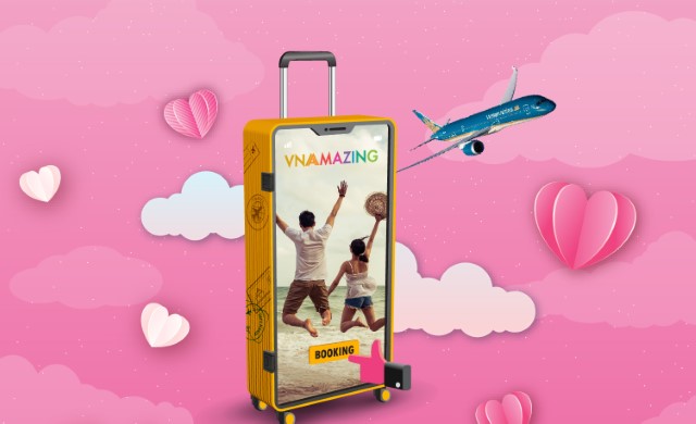 VNAMAZING – Ưu đãi cho Valentine thêm ngọt ngào