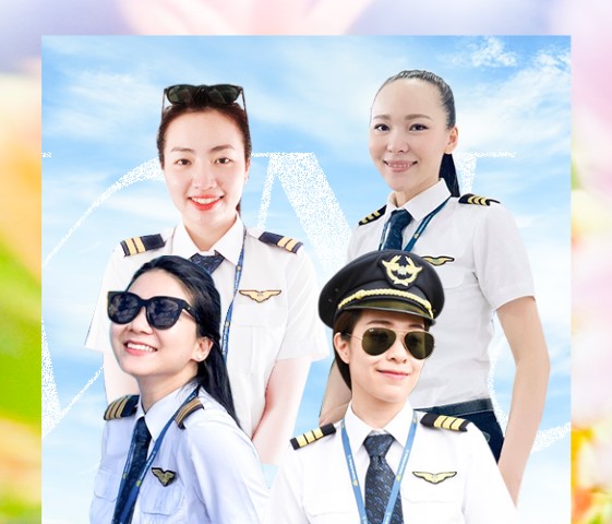 [8/3 Longform] Gặp gỡ những nữ phi công xinh đẹp, bản lĩnh, làm chủ bầu trời của VNA