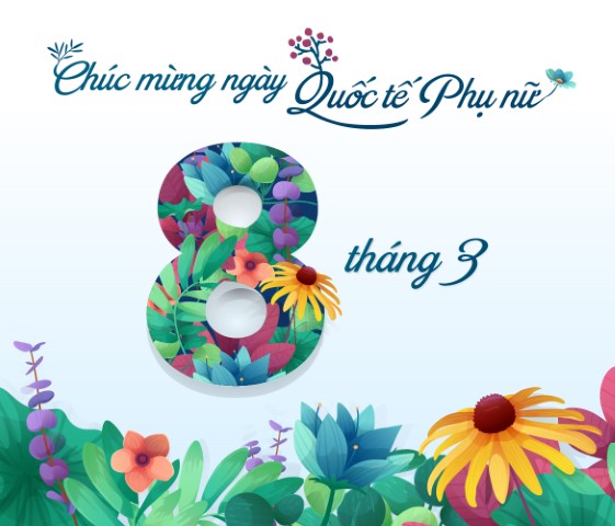 Thư chúc mừng 8/3 của lãnh đạo TCT
