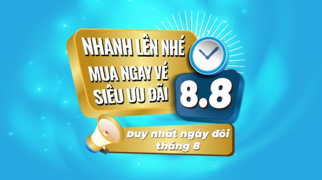 Tận hưởng “ưu đãi ngày trùng” cùng VNA với mức giá siêu khủng