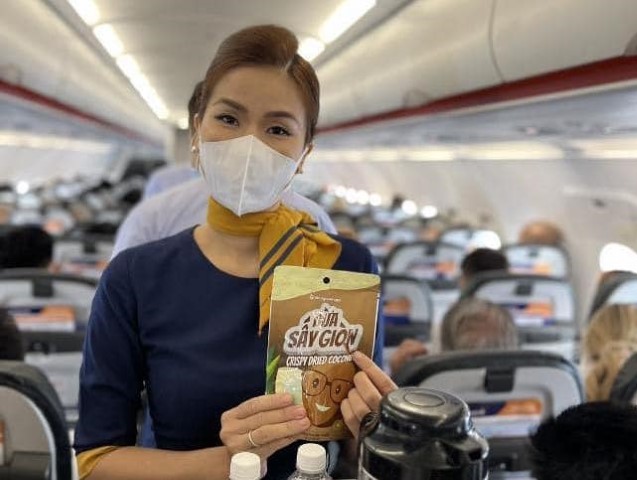 Thưởng thức menu thức ăn, đồ uống của Pacific Airlines trên độ cao 10.000m
