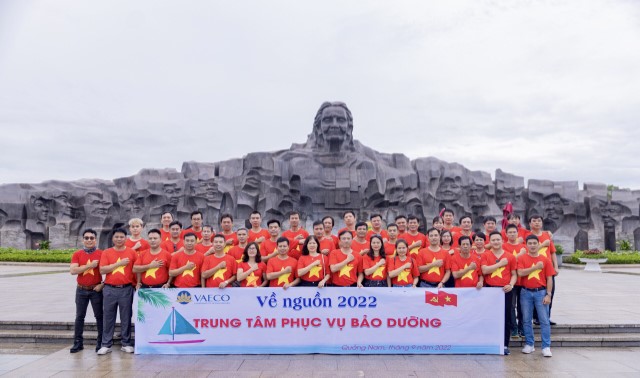 Trung tâm Phục vụ Bảo dưỡng – VAECO về nguồn đất mẹ Quảng Nam