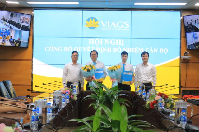 VIAGS công bố quyết định bổ nhiệm cán bộ cấp phòng