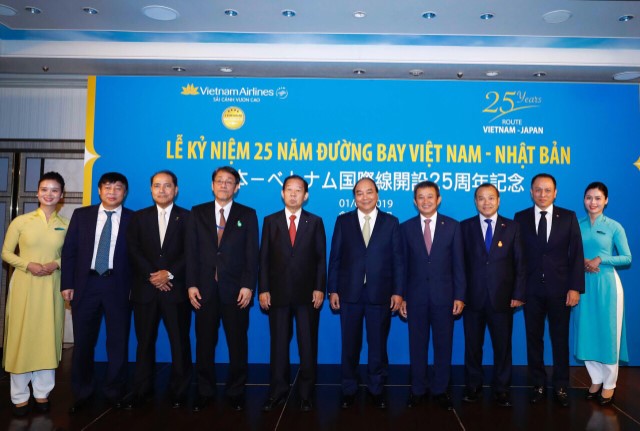 VNA kỷ niệm 25 năm đường bay Việt Nam – Nhật Bản