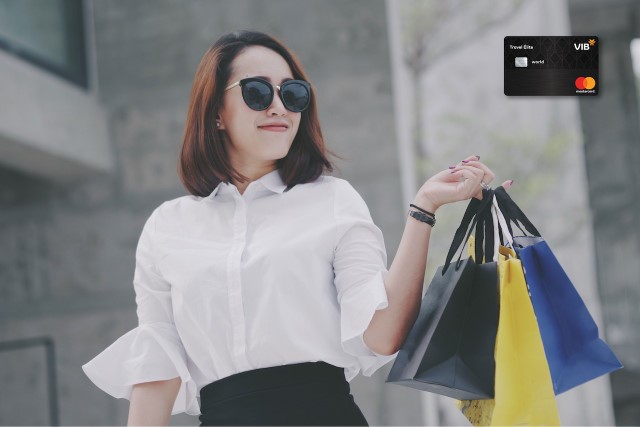 Chi tiêu thẻ VIB Travel Elite, tích lũy dặm Bông Sen Vàng