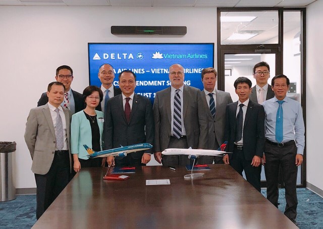 Vietnam Airlines và Delta Air Lines mở rộng hợp tác kết nối Việt Nam – Mỹ
