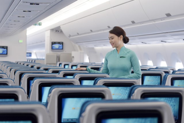 VNA takes the lead in offering in-flight Wi-Fi service