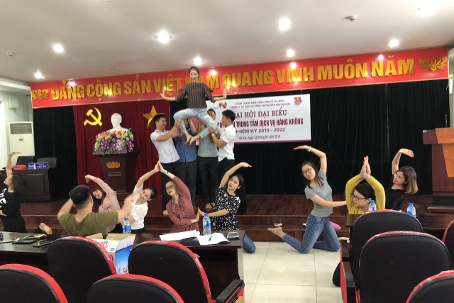 [Vietnam Airlines Spirit] NASCO Gets Ready for the VNA Performing Arts Competition – Noi Bai