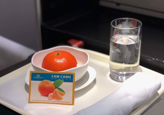 Canh Oranges To Be Served On Vietnam Airlines Flights