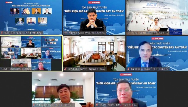 [Báo giao thông – toạ đàm trực tuyến] Mở lại các chuyến bay cần điều kiện gì?