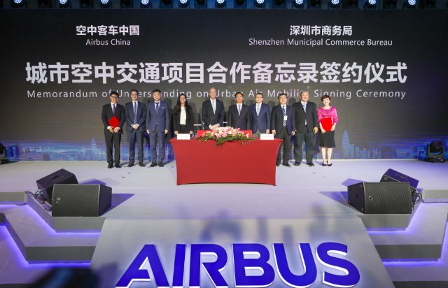 Airbus launches innovation center in Shenzhen