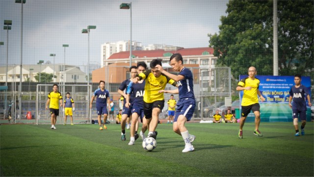 Giải bóng đá Mùa thu 2018 – TTBSP diễn ra đầy sôi nổi
