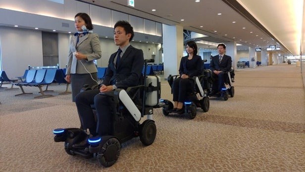 ANA and Panasonic Partner to Test Self-Driving Electric Wheelchairs at Narita Airport