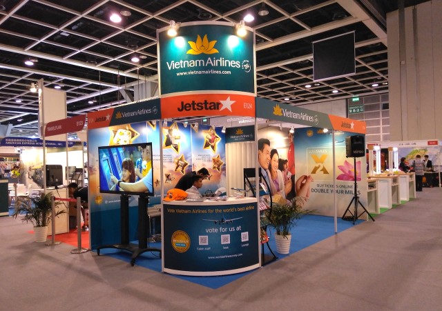 VNA thu hút khách tại hội chợ ITE Hong Kong