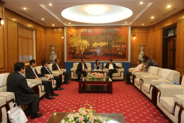 Lãnh đạo TCT làm việc với đoàn cấp cao ANA Holdings