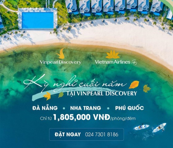 Ưu đãi hấp dẫn từ Vinpearl Discovery dành cho CBNV VNA