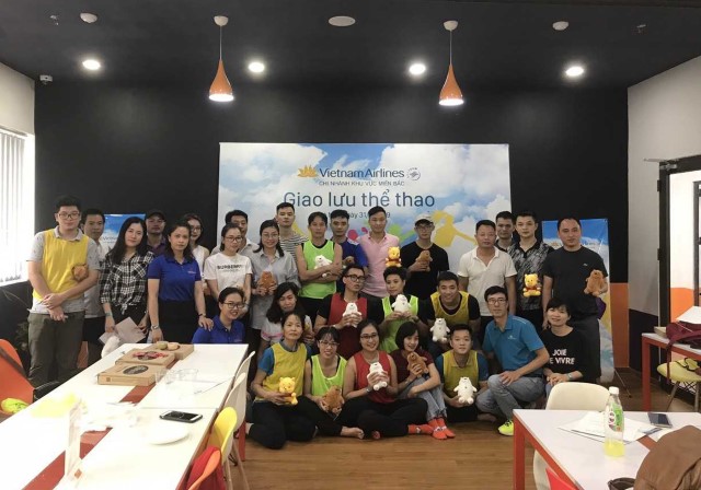 Unforgettable moments of sports event by Cargo Department and VNA Northern Branch