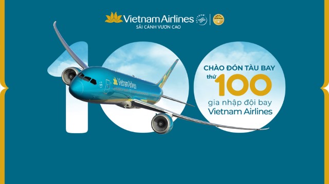 [Trực tiếp] Lễ chào đón máy bay thứ 100 gia nhập đội bay VNA