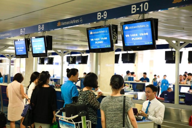 VNA khuyến cáo khách làm thủ tục sớm tại sân bay Nội Bài trong ngày 11/12/2019