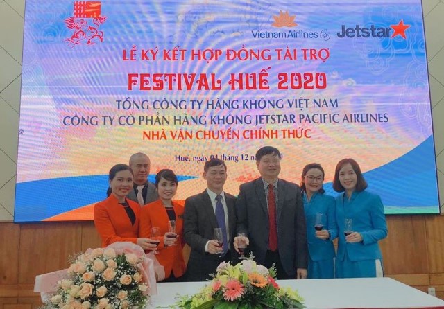 VNA and JPA: Official Transportation Service Providers for the Hue Festival 2020