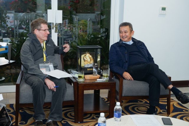 President & CEO Duong Tri Thanh Sat for an Interview With Bloomberg
