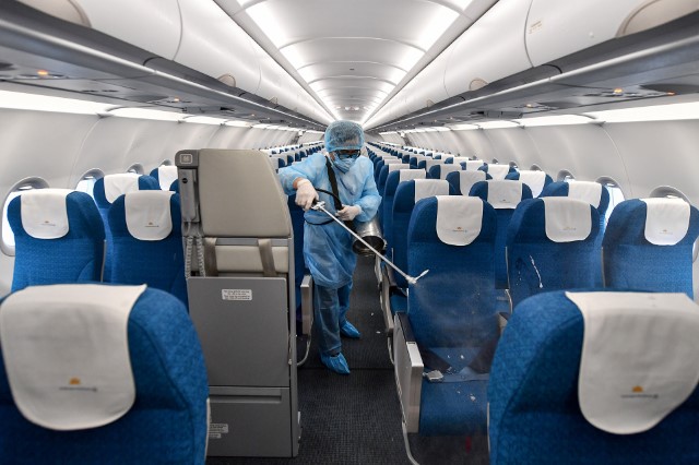 VNA tiếp tục các giải pháp bảo vệ sức khỏe hành khách, người lao động