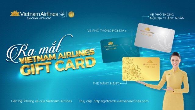 VNA đột phá với thẻ quà tặng dịch vụ hàng không đầu tiên tại Việt Nam