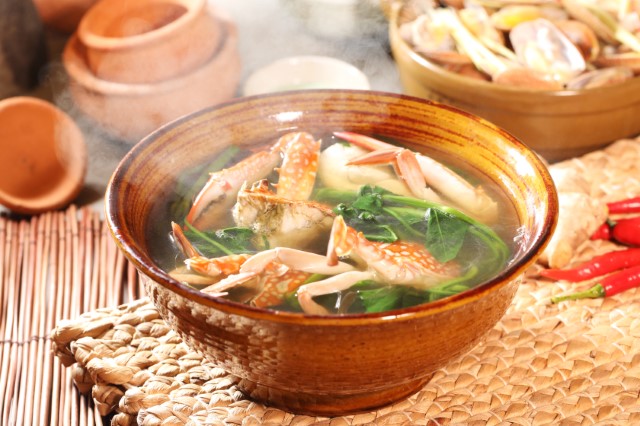 Đi biển… ăn chay