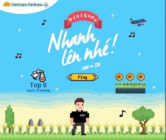 Trải nghiệm “Minigame Nhanh lên nhé!” để rinh ngay những phần quà hấp dẫn